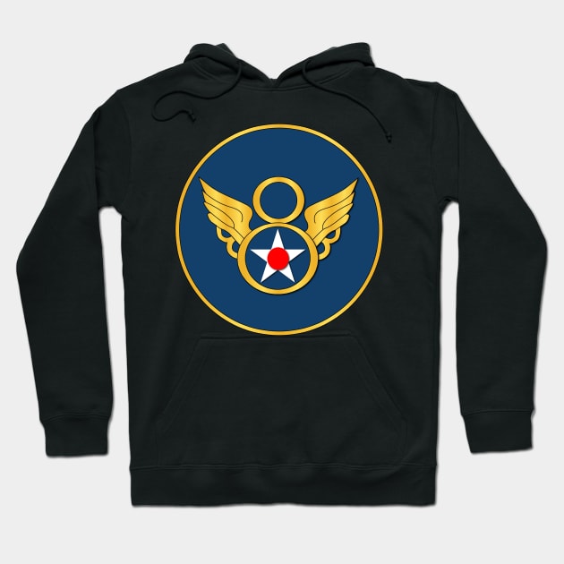 AAC - 8th Air Force - WWII wo Txt Hoodie by twix123844